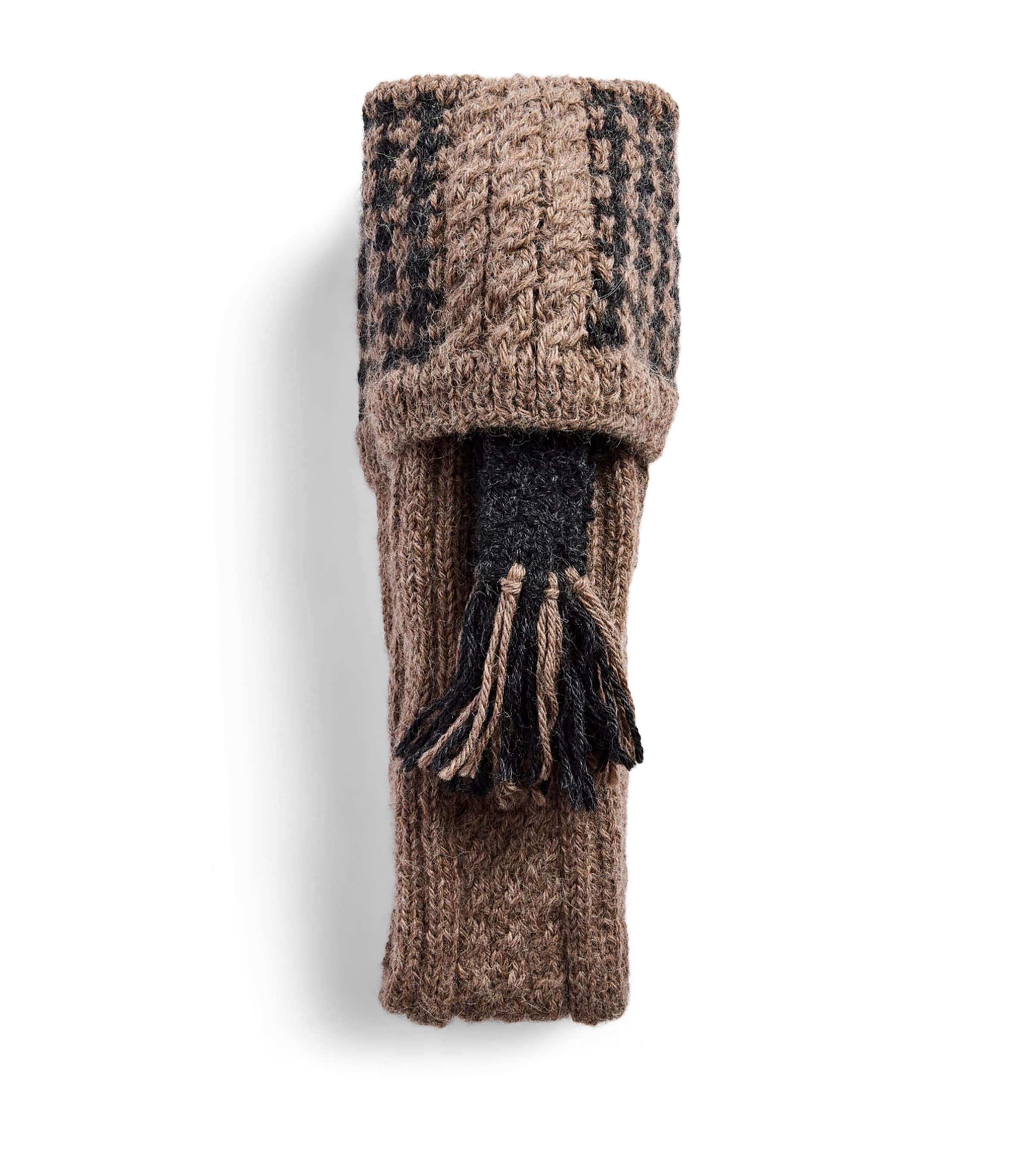 Purdey Mens Alpaca-Wool Hawkers Orkney Socks Nat