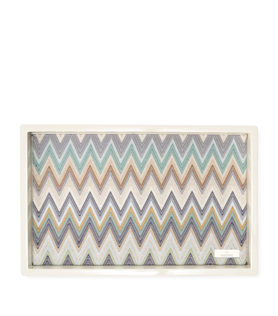 Missoni Home Masuleh Tray (27.5cm x 17cm) Turquoise Multicolor