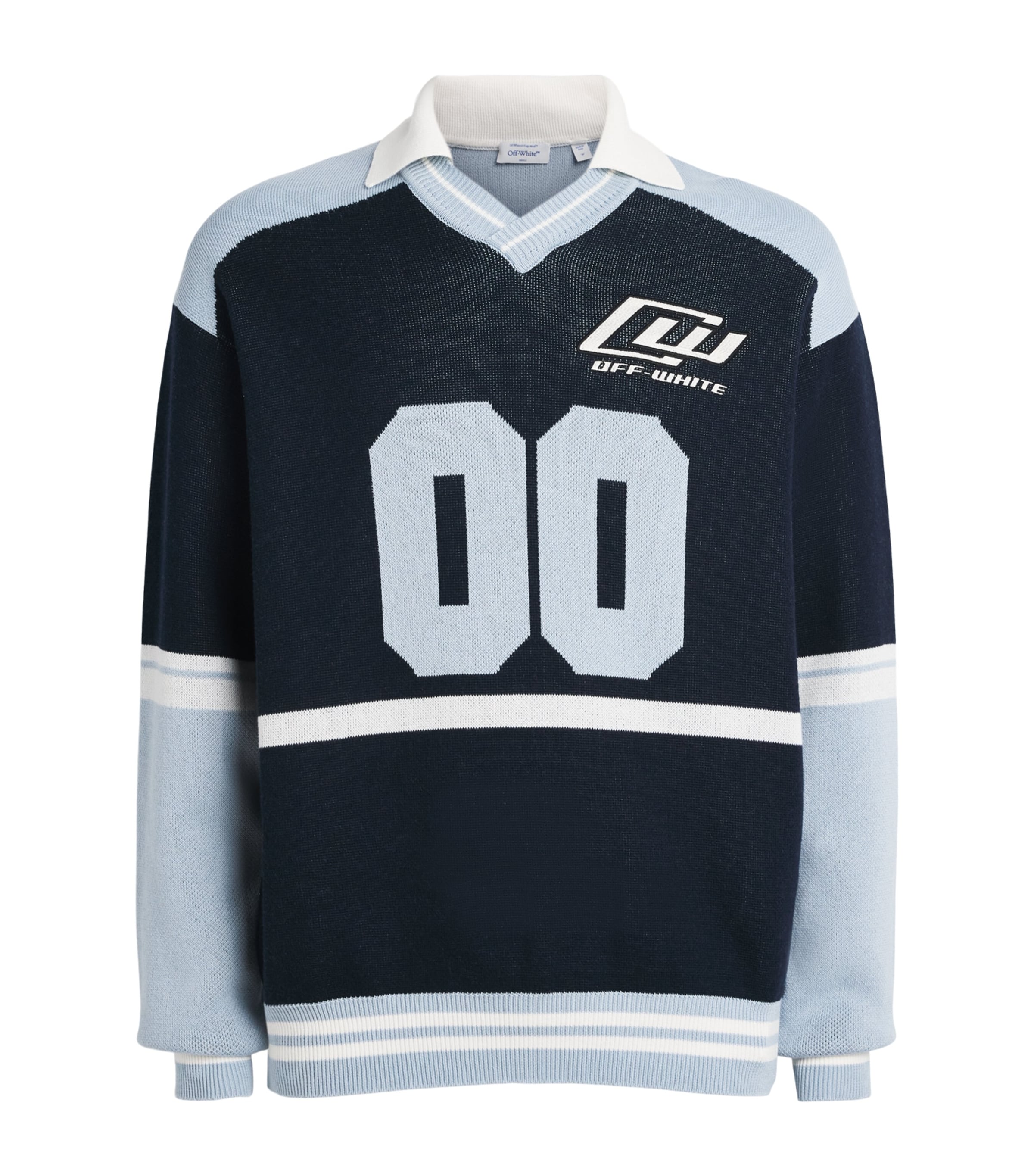 Cotton Oversized Polo Sweater