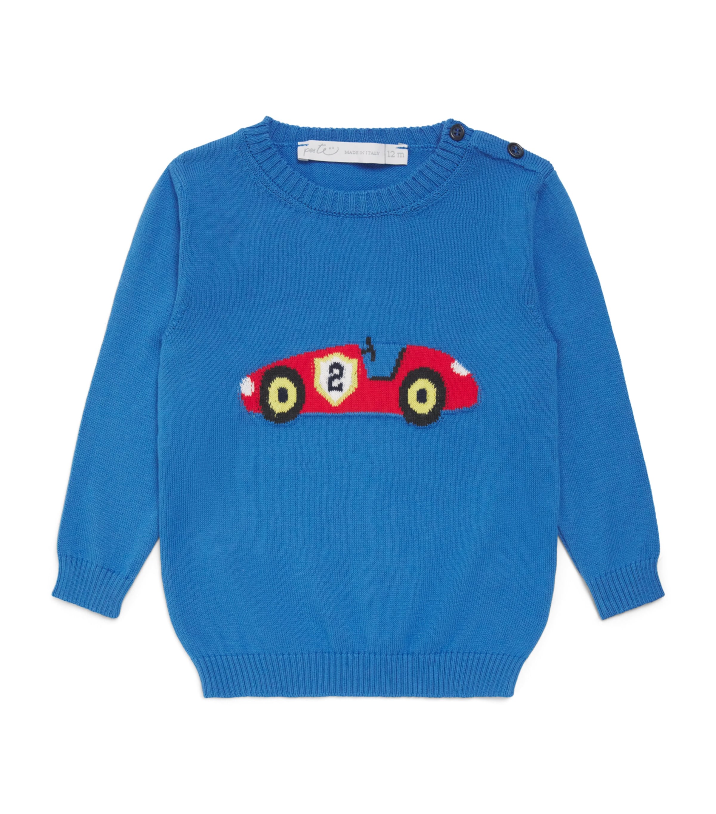Cotton Car Sweater (3 Months-4 Years)