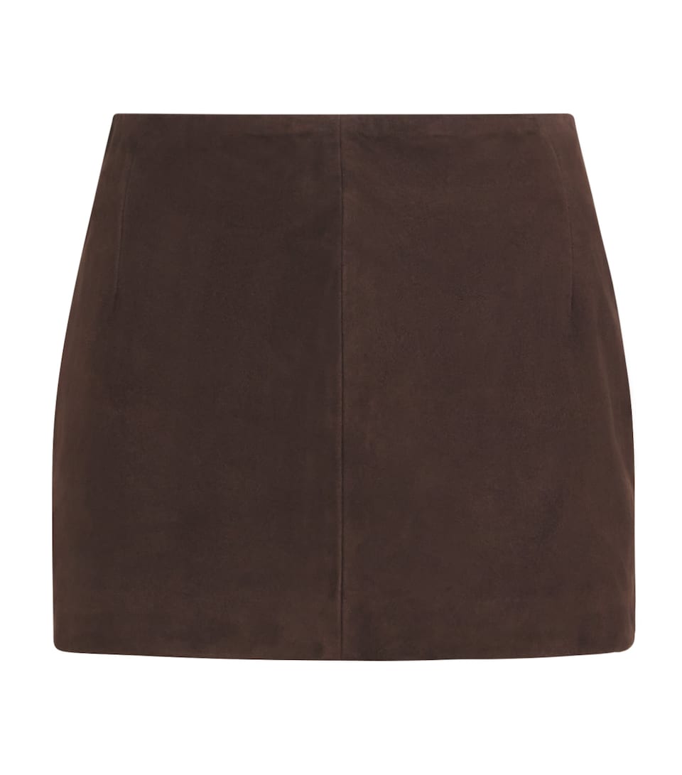 Suede Avery Mini Skirt