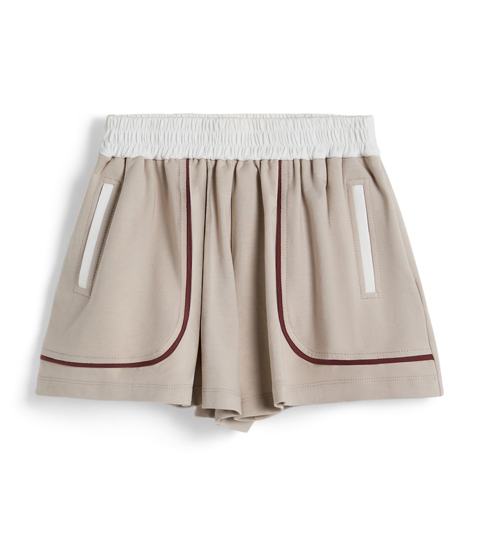 Contrast-Trim Bermuda Shorts (4-6 Years)