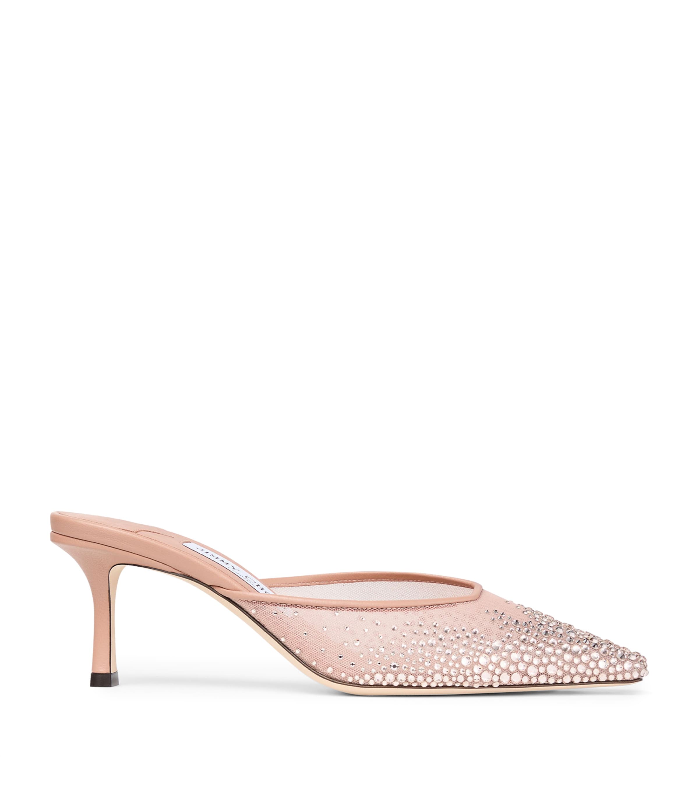 Vivi 65 Mesh Embellished Mules