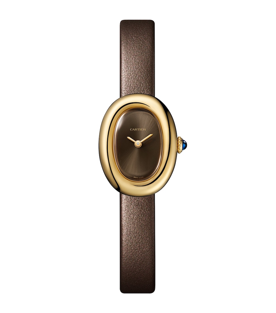 Mini Yellow Gold Baignoire de Cartier Watch 18.7mm