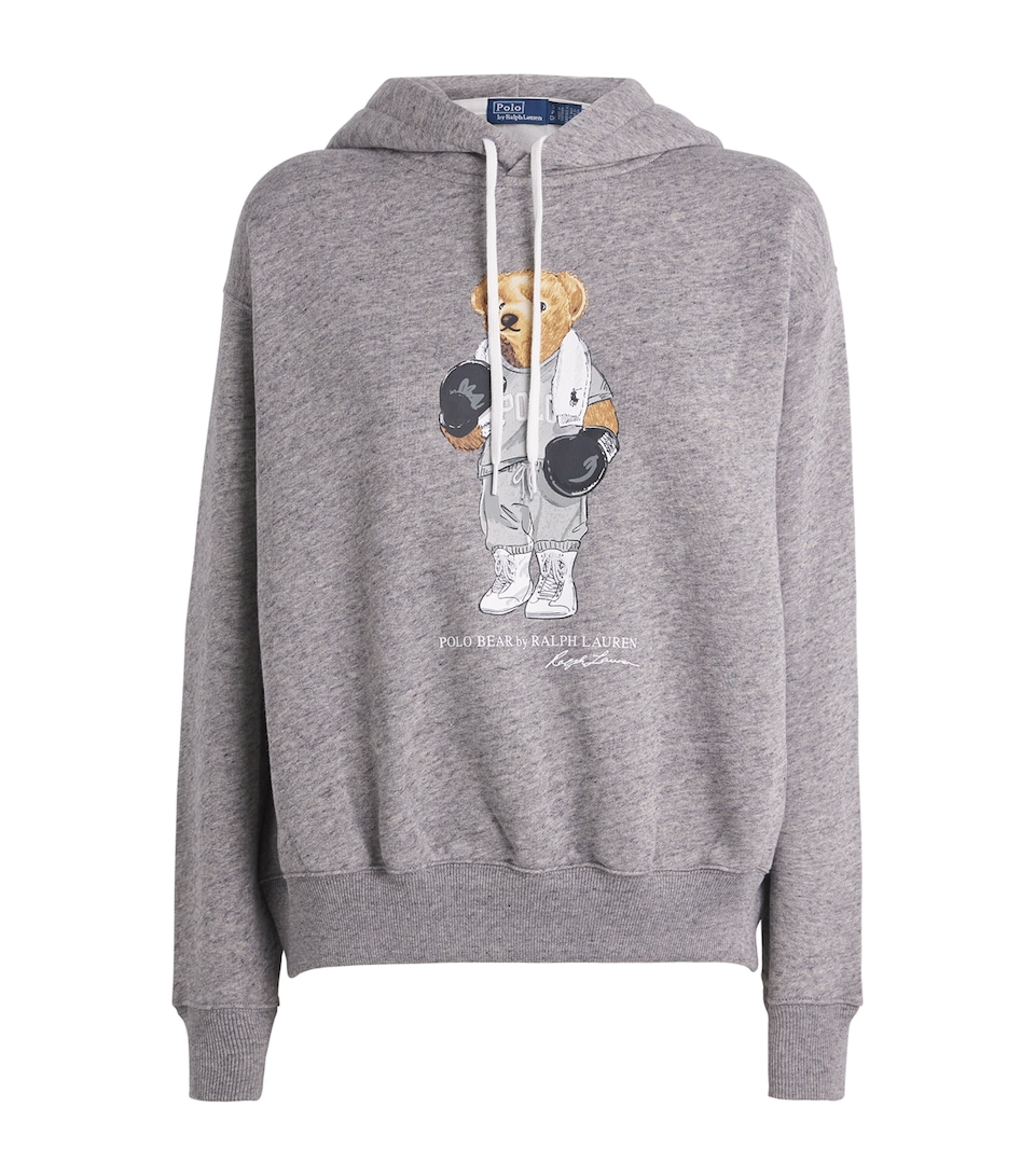 Cotton-Blend Polo Bear Hoodie