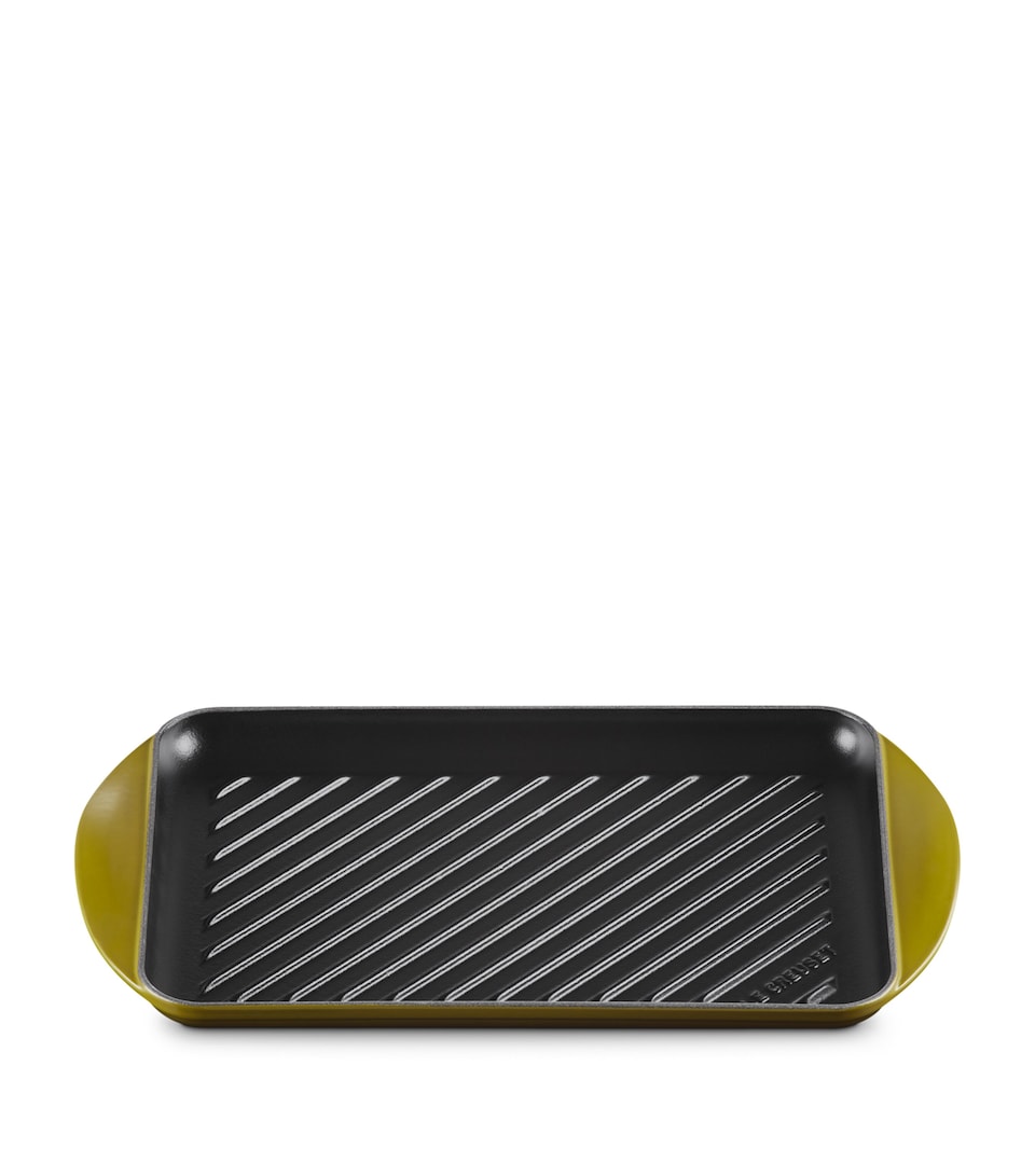 Enamelled Cast Iron Rectangular Grill Pan (32cm)