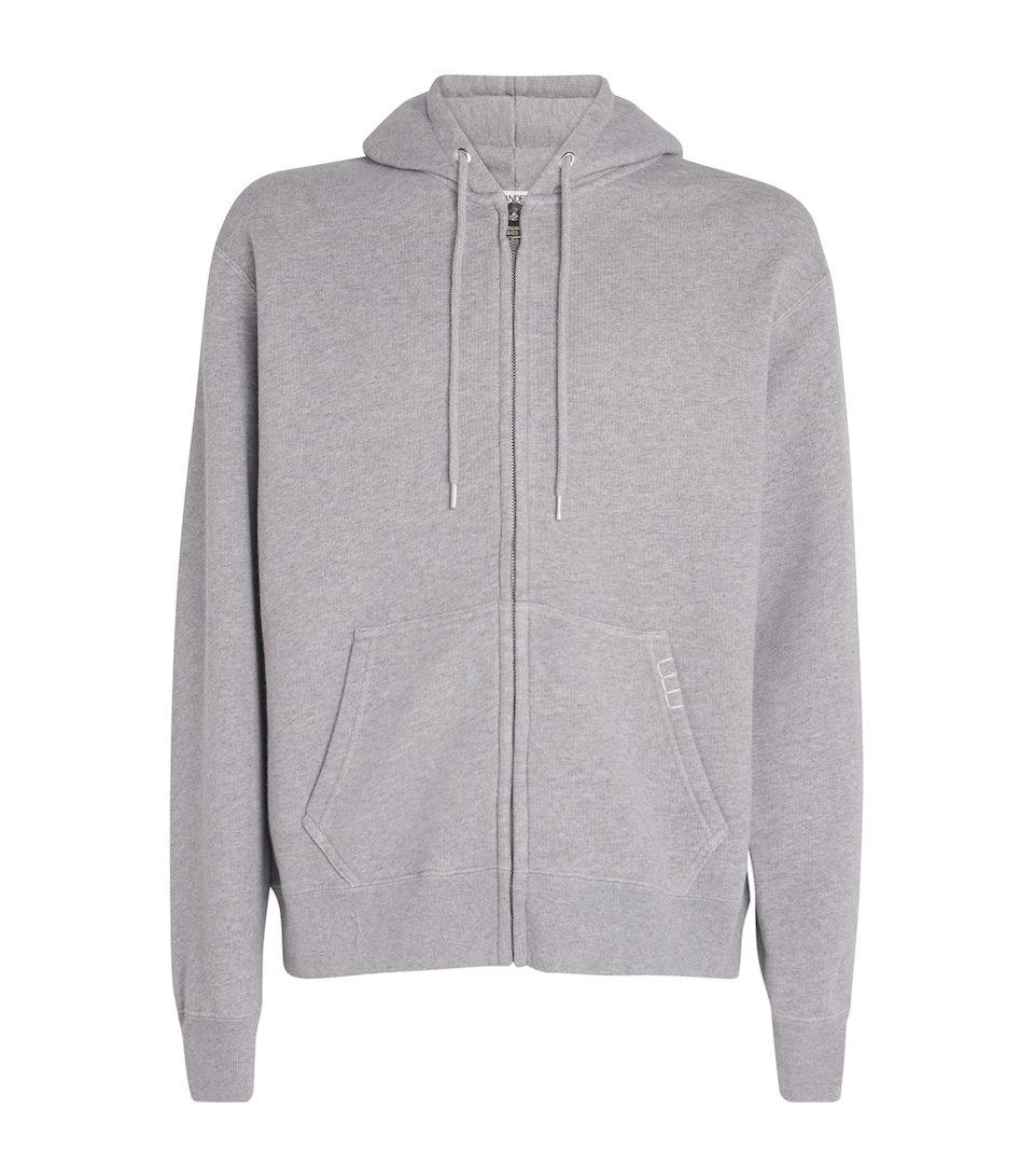 Cotton Zip-Up Hoodie