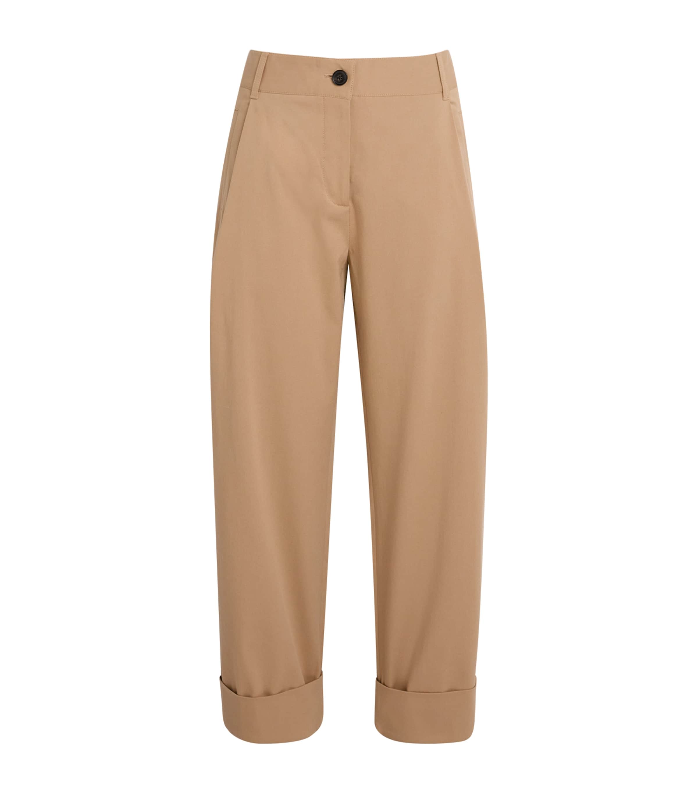 Cotton-Blend Clever Tapered Chinos
