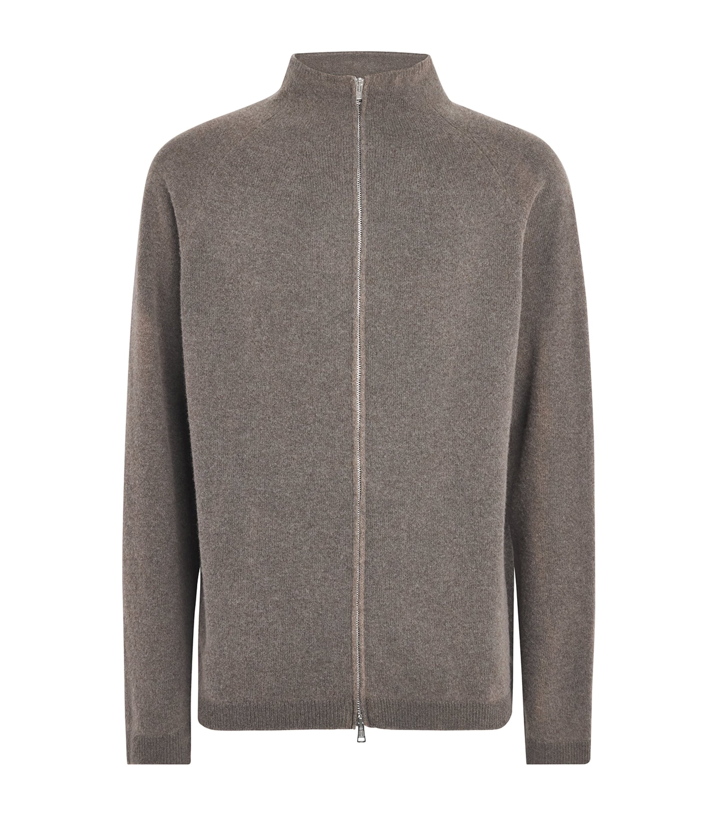 Our Legacy Mens Wool Line Zip-Up Cardigan Mud Spray Dy Chrb Wl