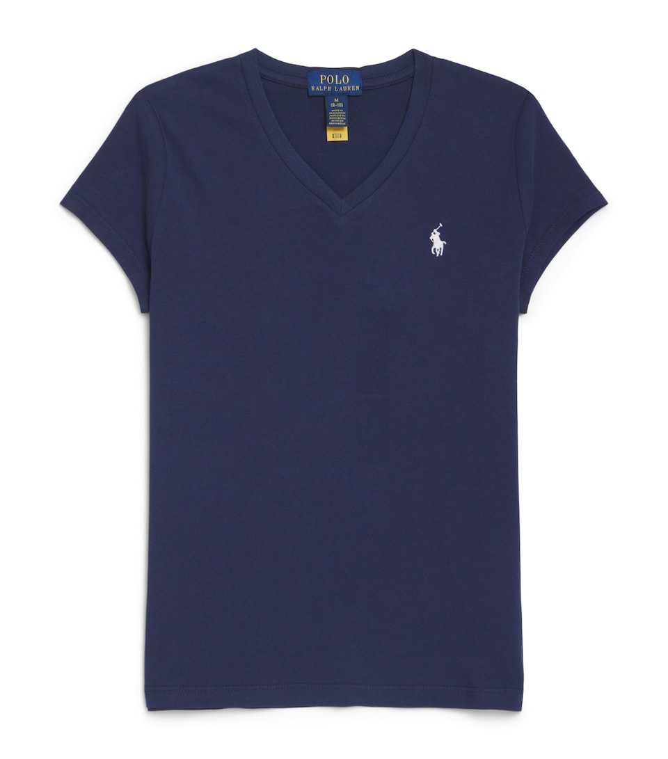 Ralph Lauren Kids Cotton Polo Pony T-Shirt (6-14 Years) Newport Navy