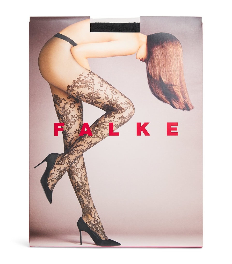 Floral Lace Tights