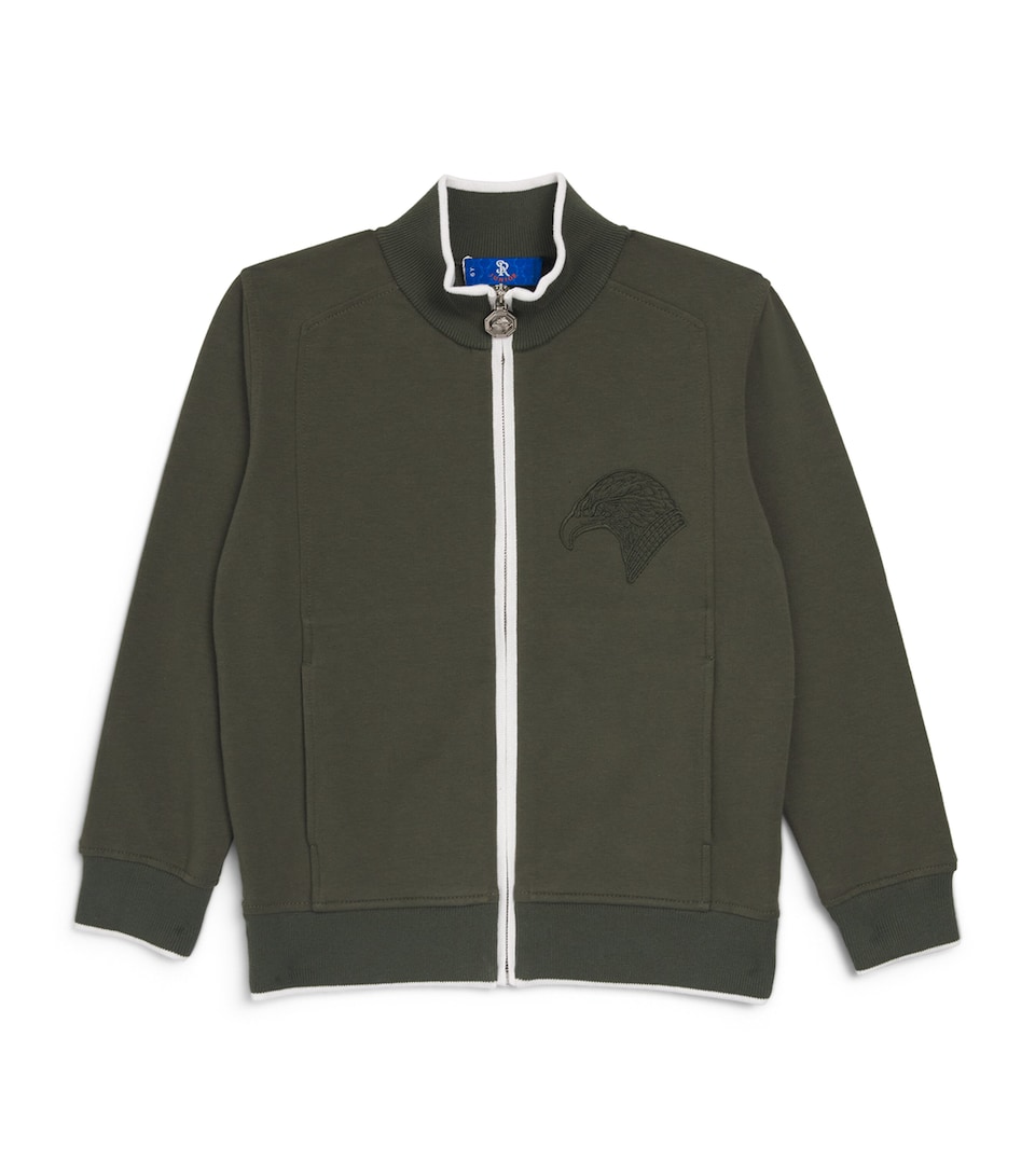 Stretch-Cotton Zip-Up Jacket (4-16 Years)