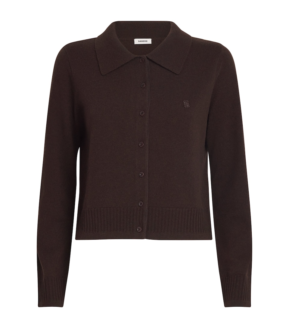 Wool-Cashmere Cardigan