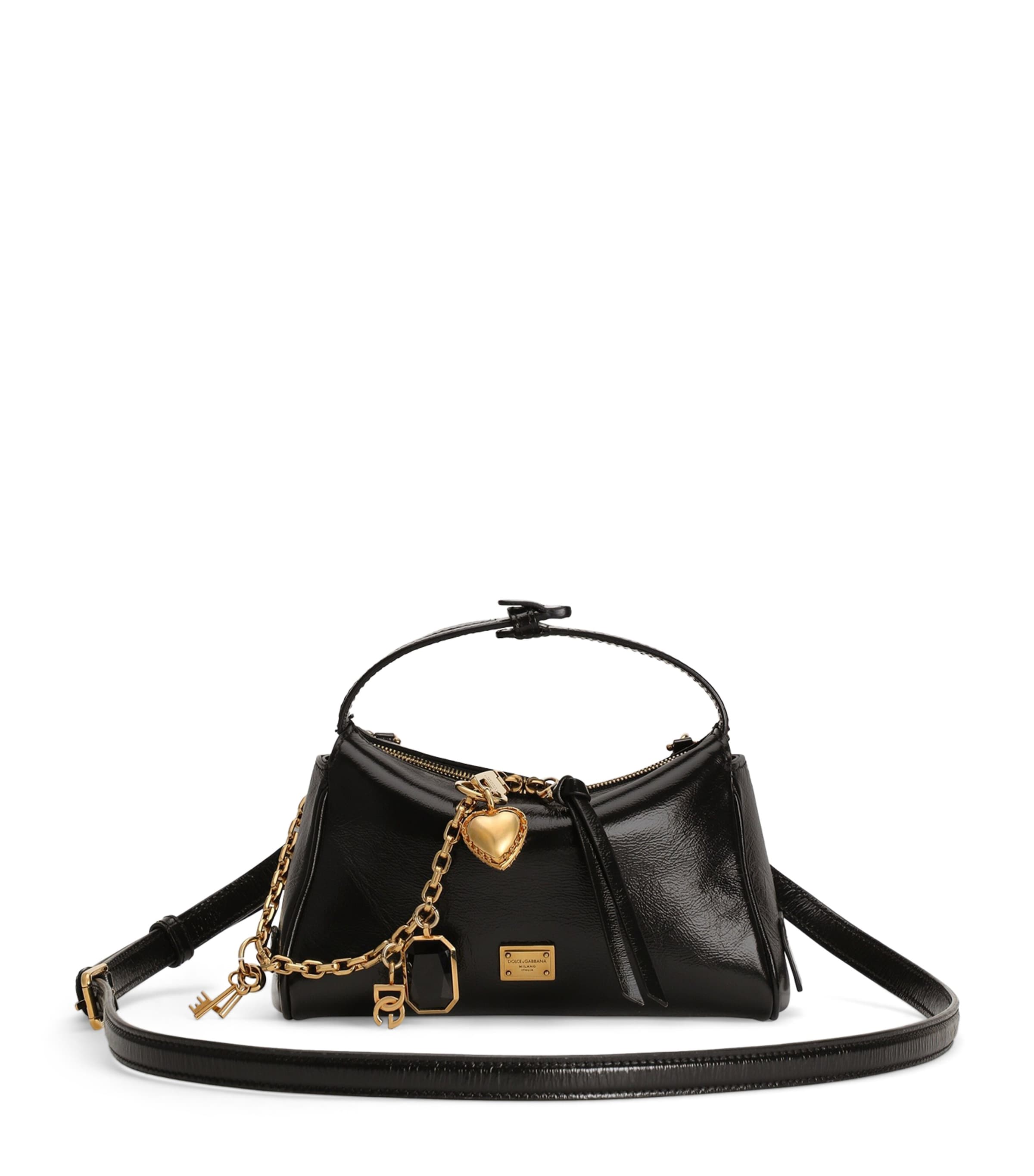 Calfskin Vittoria Charm Shoulder Bag