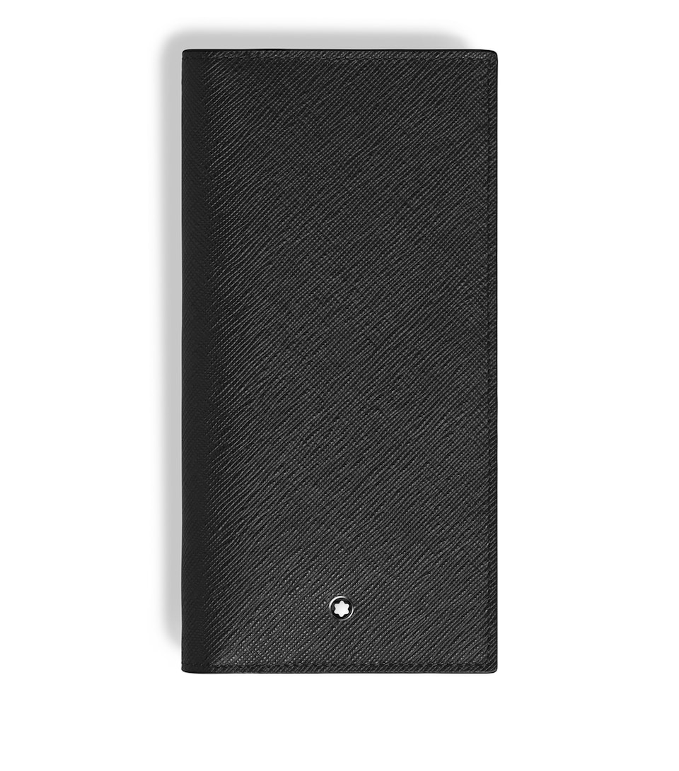 Montblanc Leather Sartorial Long Wallet Black