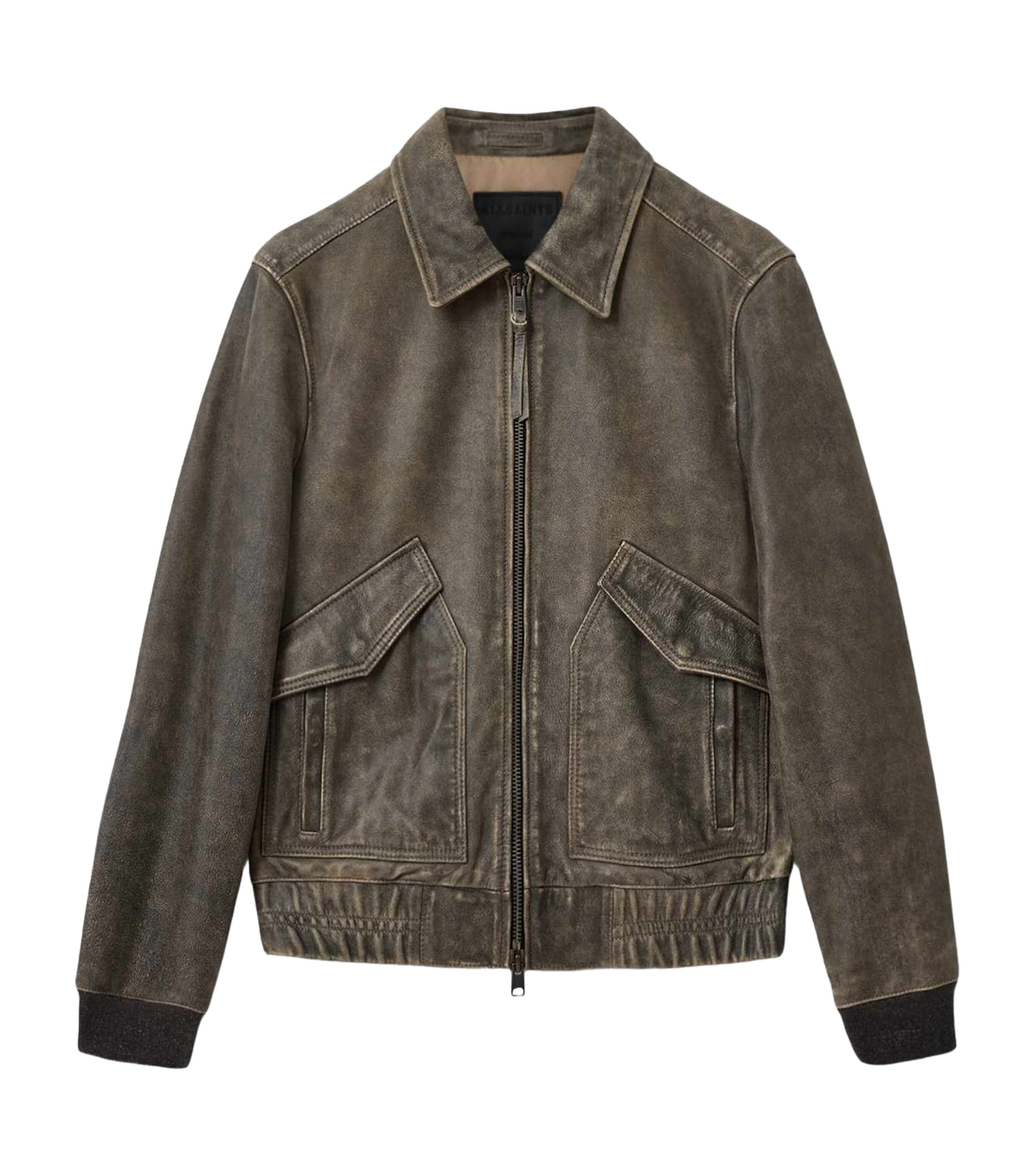 Marland Aviator Leather Jacket