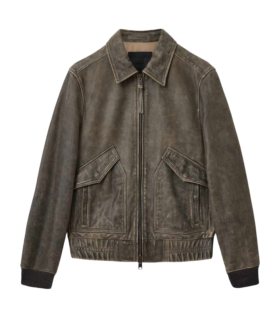 Marland Aviator Leather Jacket
