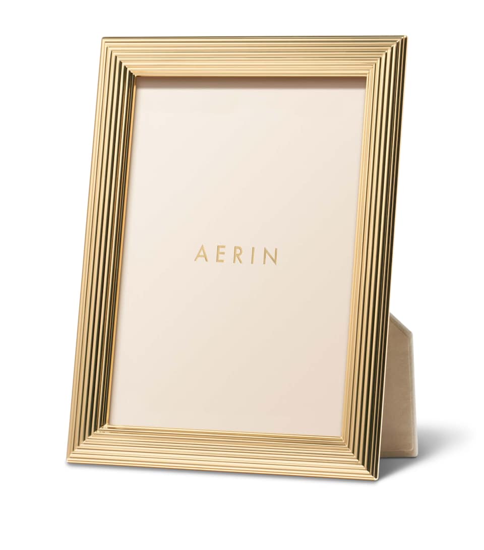 Aerin Gold-Plated Alessio Photo Frame (5" x 7") Gold
