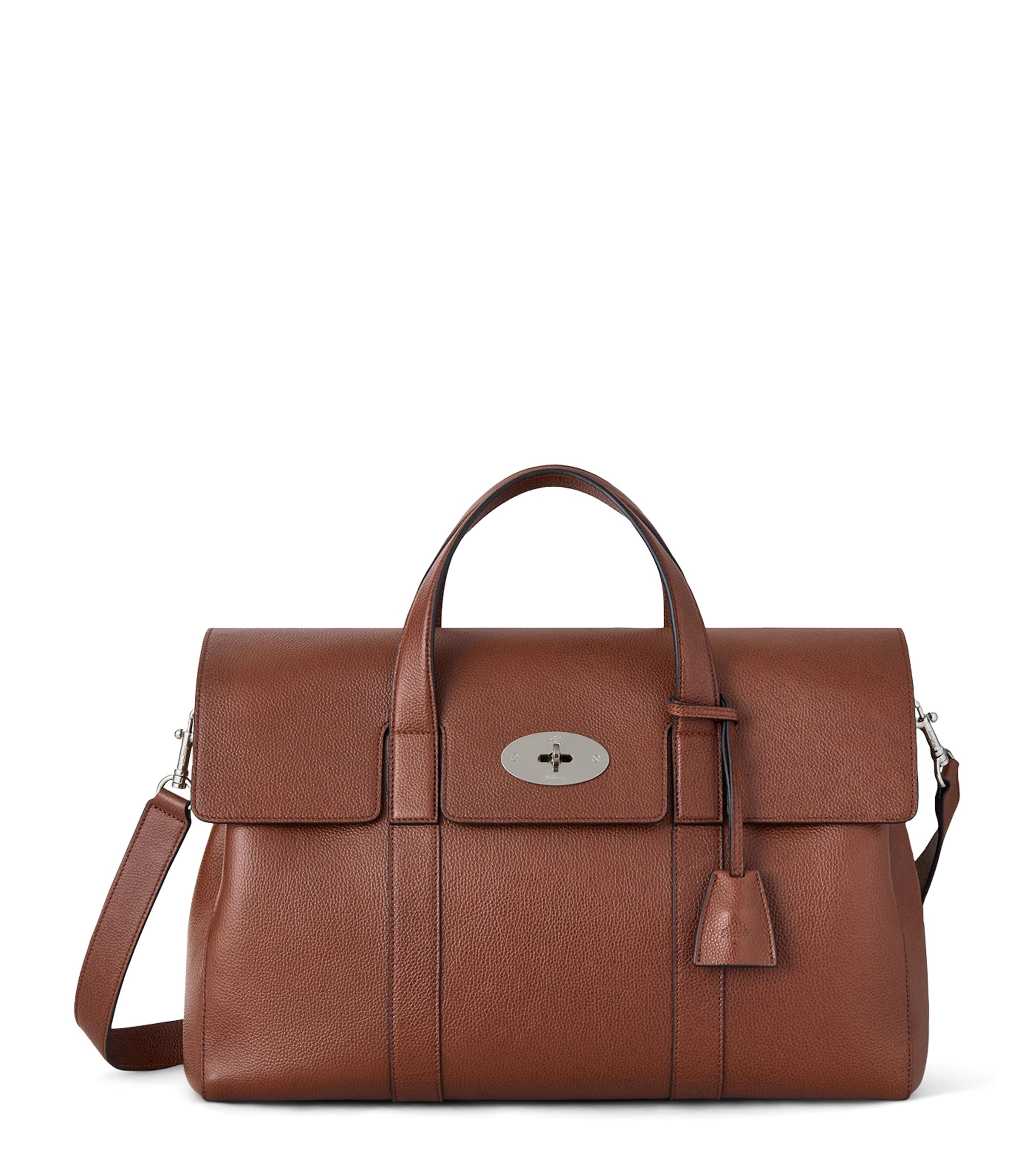 Mulberry Leather Heritage Piccadilly Messenger Bag Oak