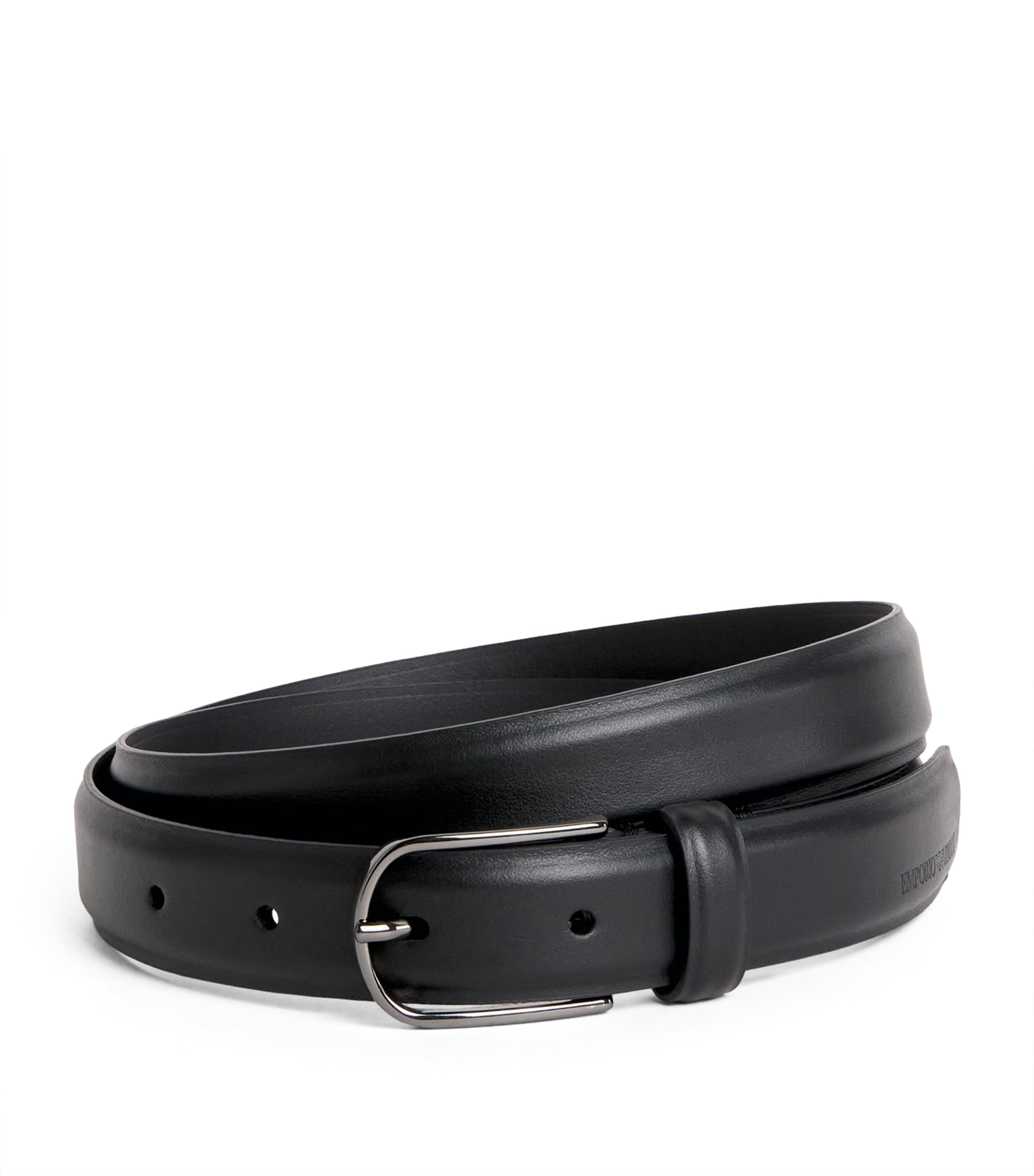 Leather Pebbled Belt