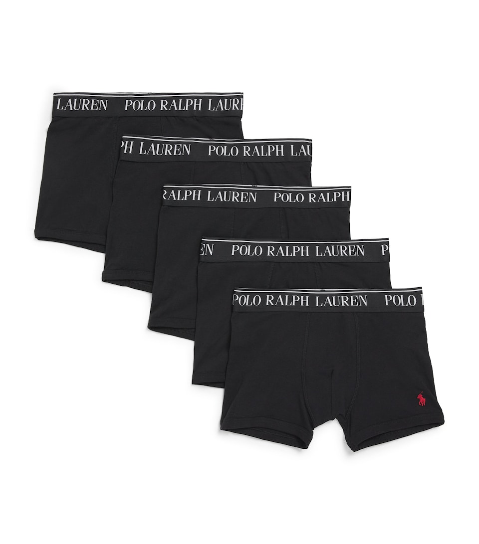 Pack of 5 Stretch-Cotton Boxer Briefs (6-14 Years)