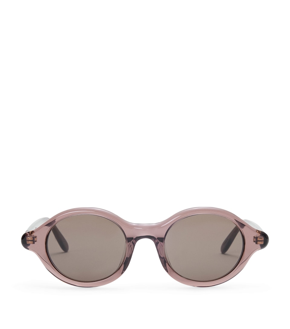 LOEWE Epsilon Slim Sunglasses Transparent Brown