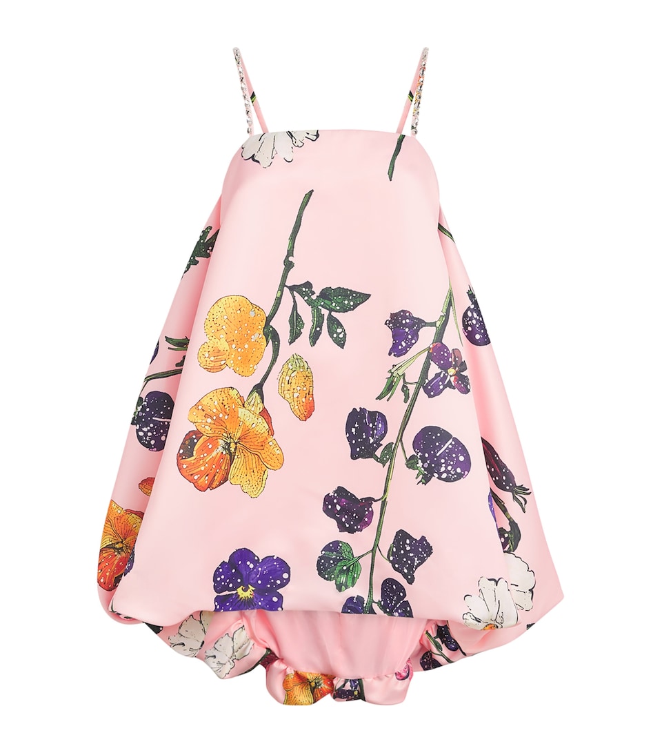 LEO LIN Womens Embellished Floral Mini Dress Wildbloom