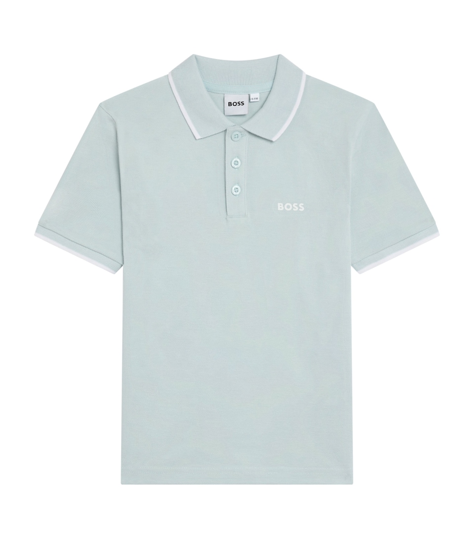 Cotton Logo Polo Shirt (4-16 Years)