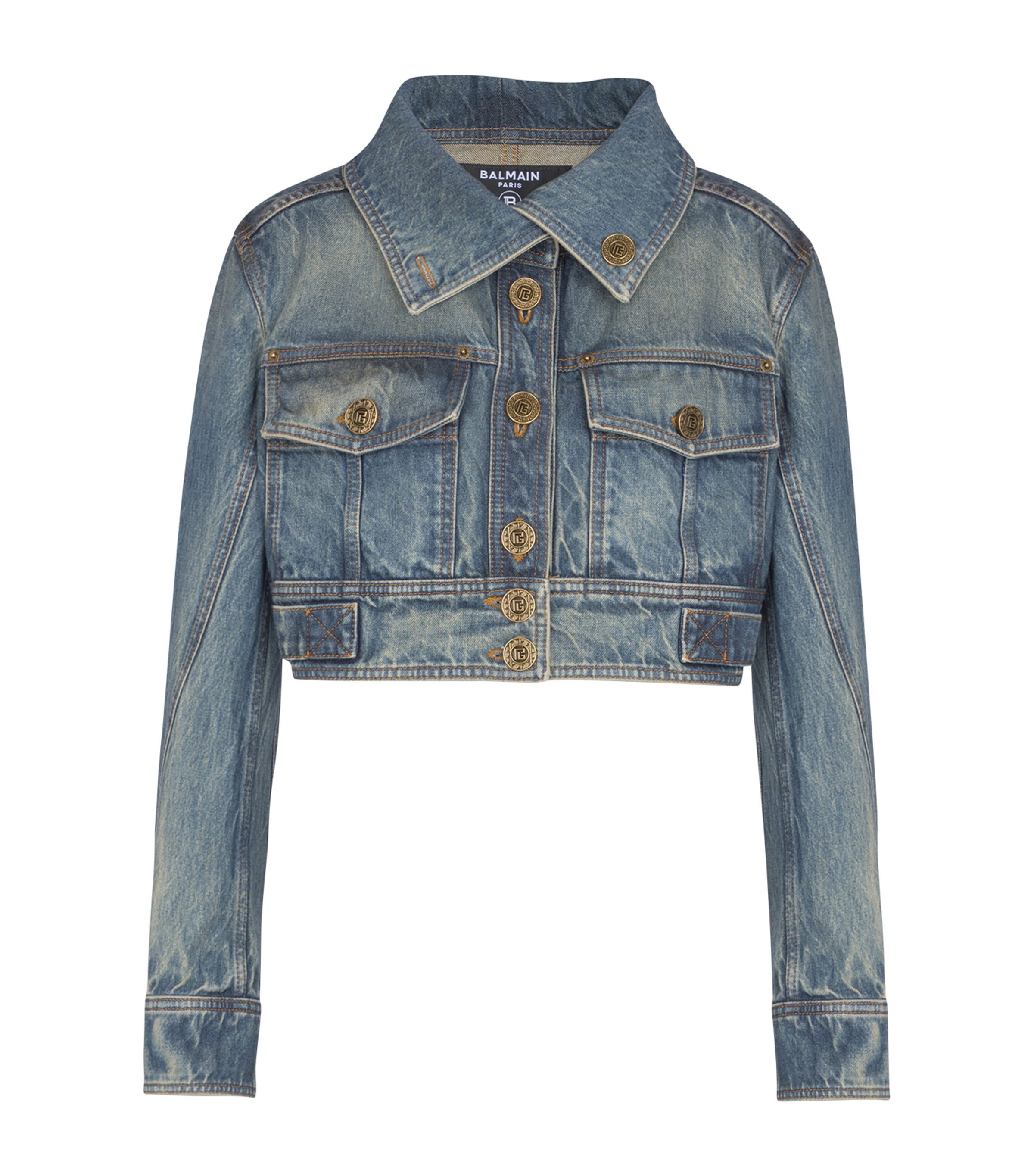 Cropped Denim Jacket