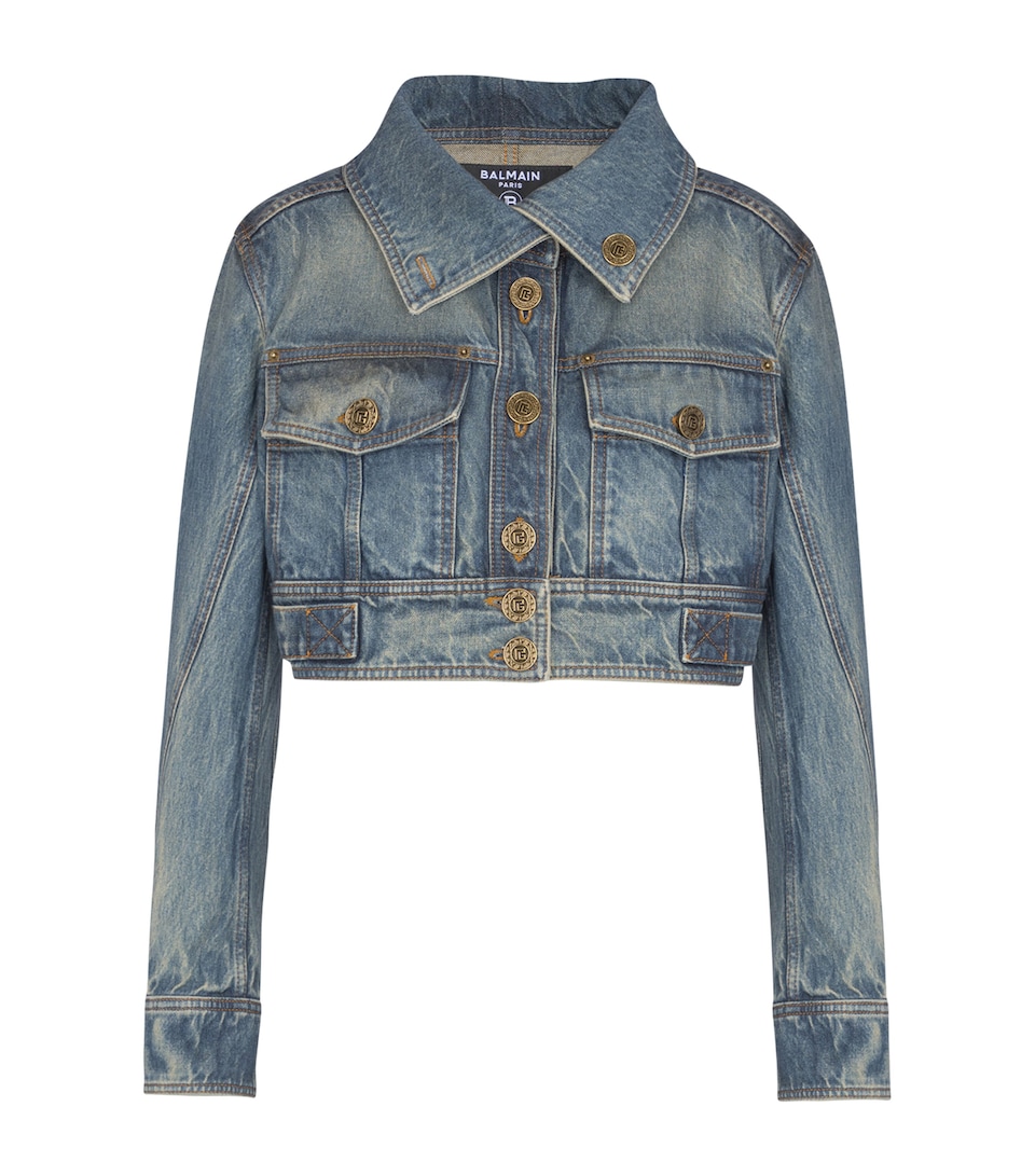 Cropped Denim Jacket
