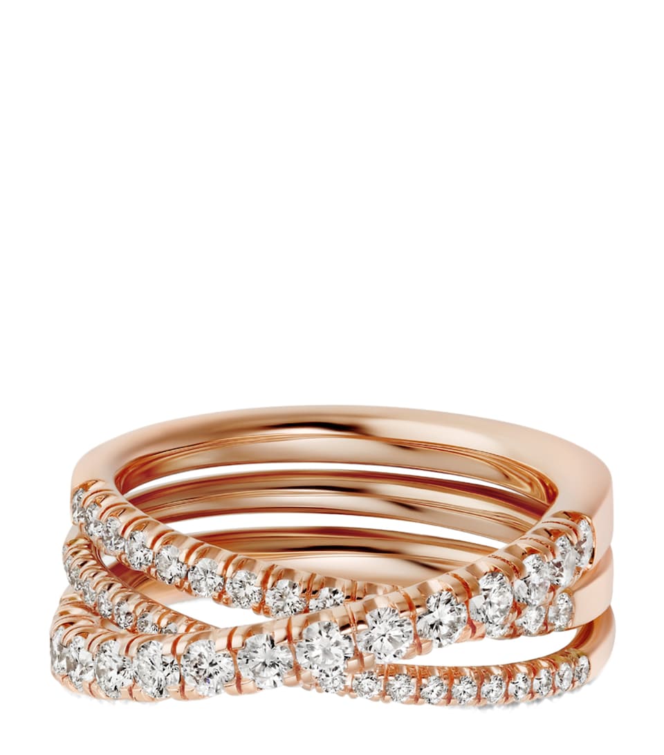 Cartier Rose Gold and Diamond Étincelle de Cartier Wedding Band Rose Gold