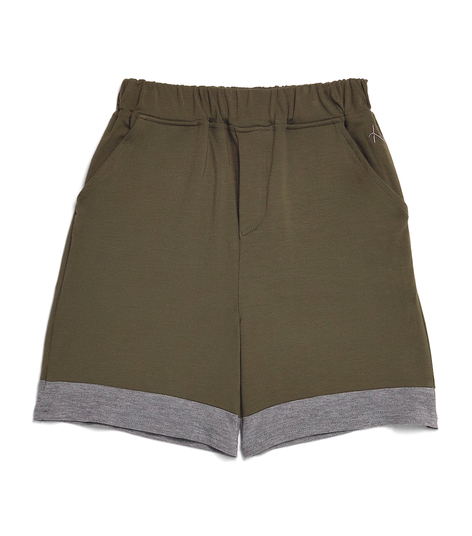 Marlow Contrast-Stitch Pyjama Shorts (4-16 Years)