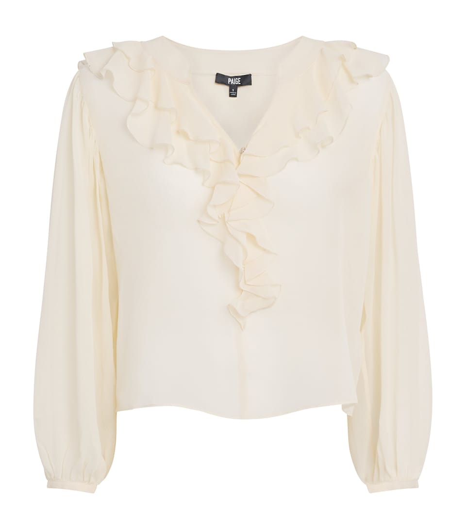 Silk Gemelli Blouse