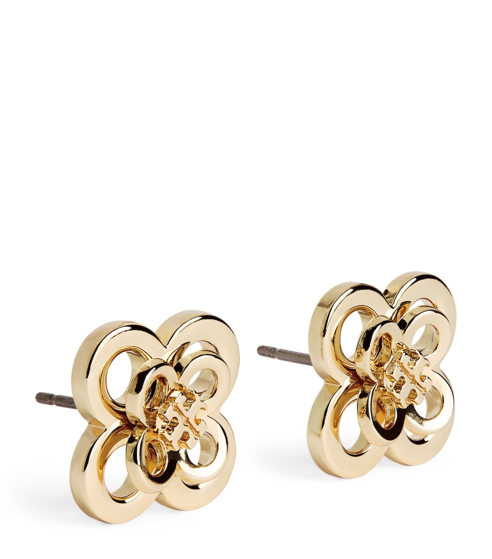 Gold-Plated Forget Me Not Stud Earrings