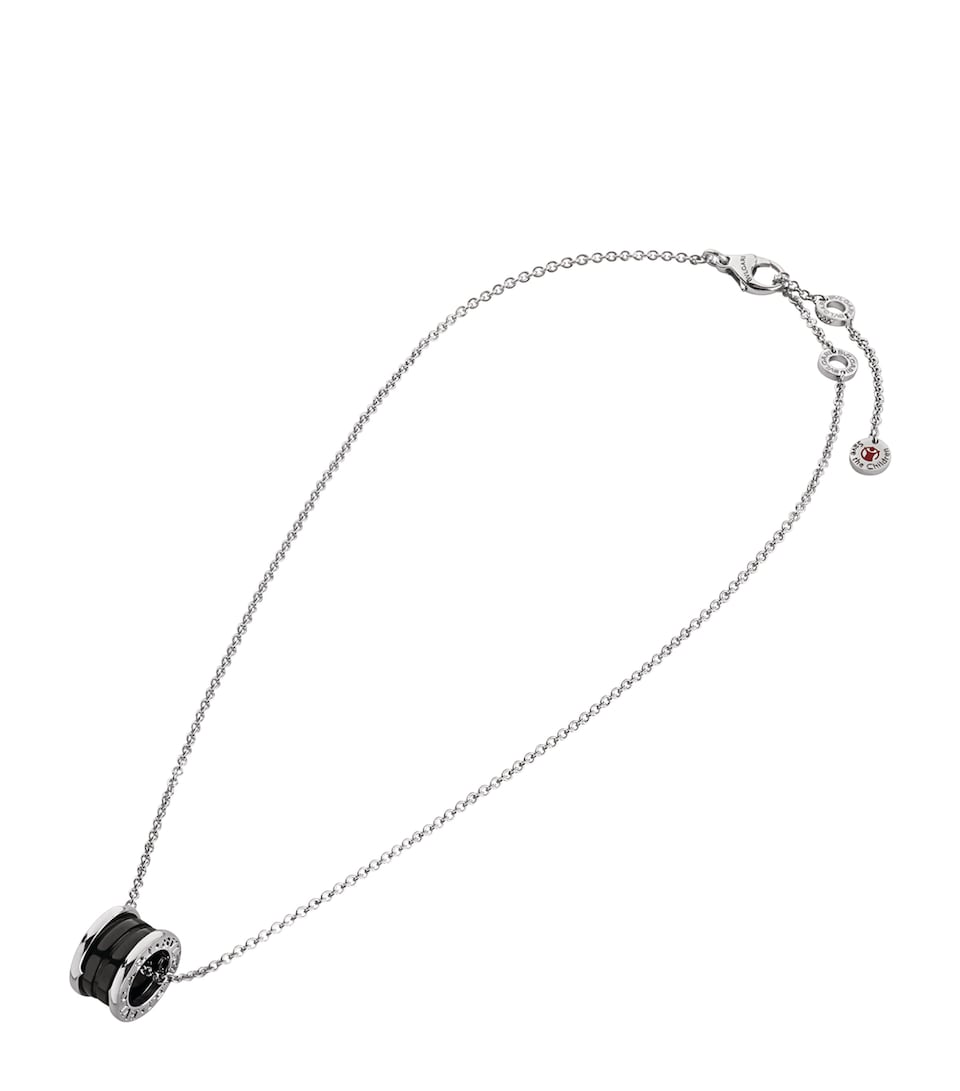 Sterling Silver and Ceramic Save The Children Necklace