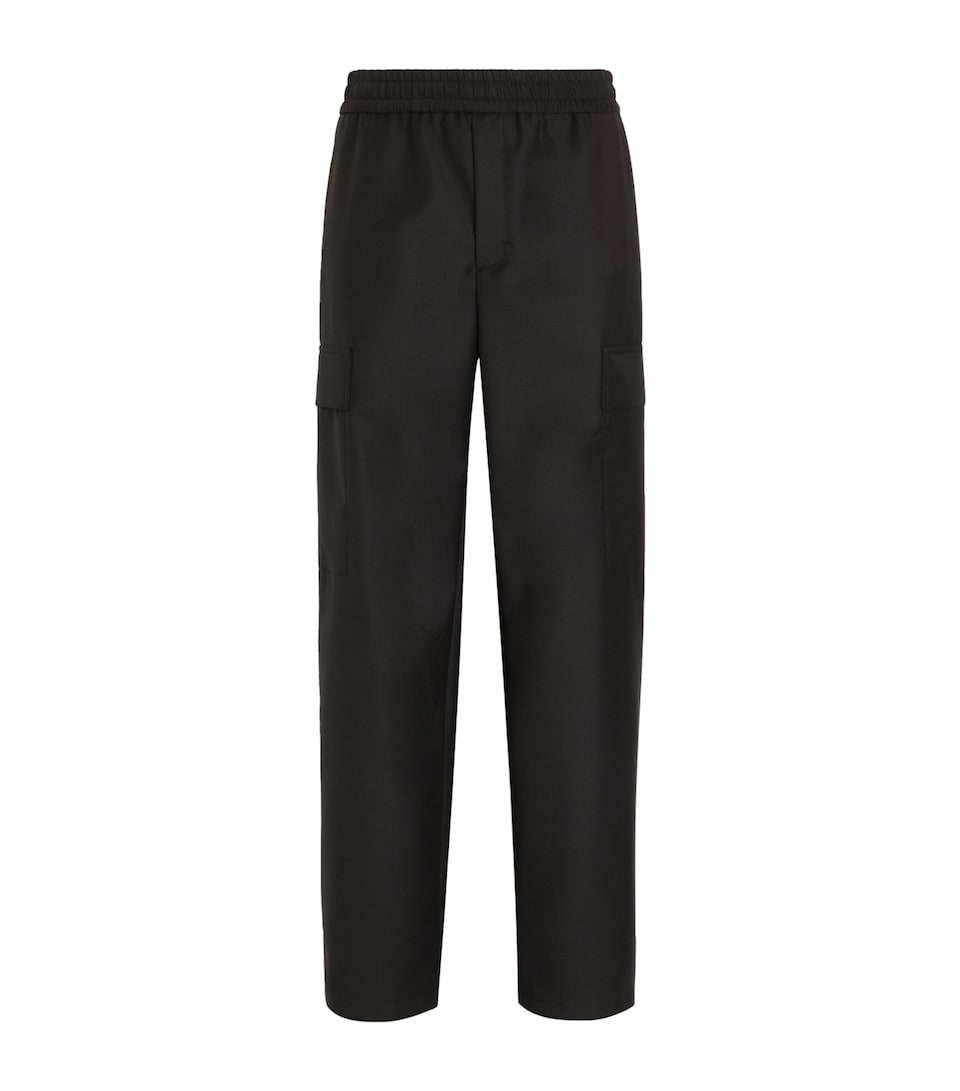 Virgin Wool Tailored Trousers