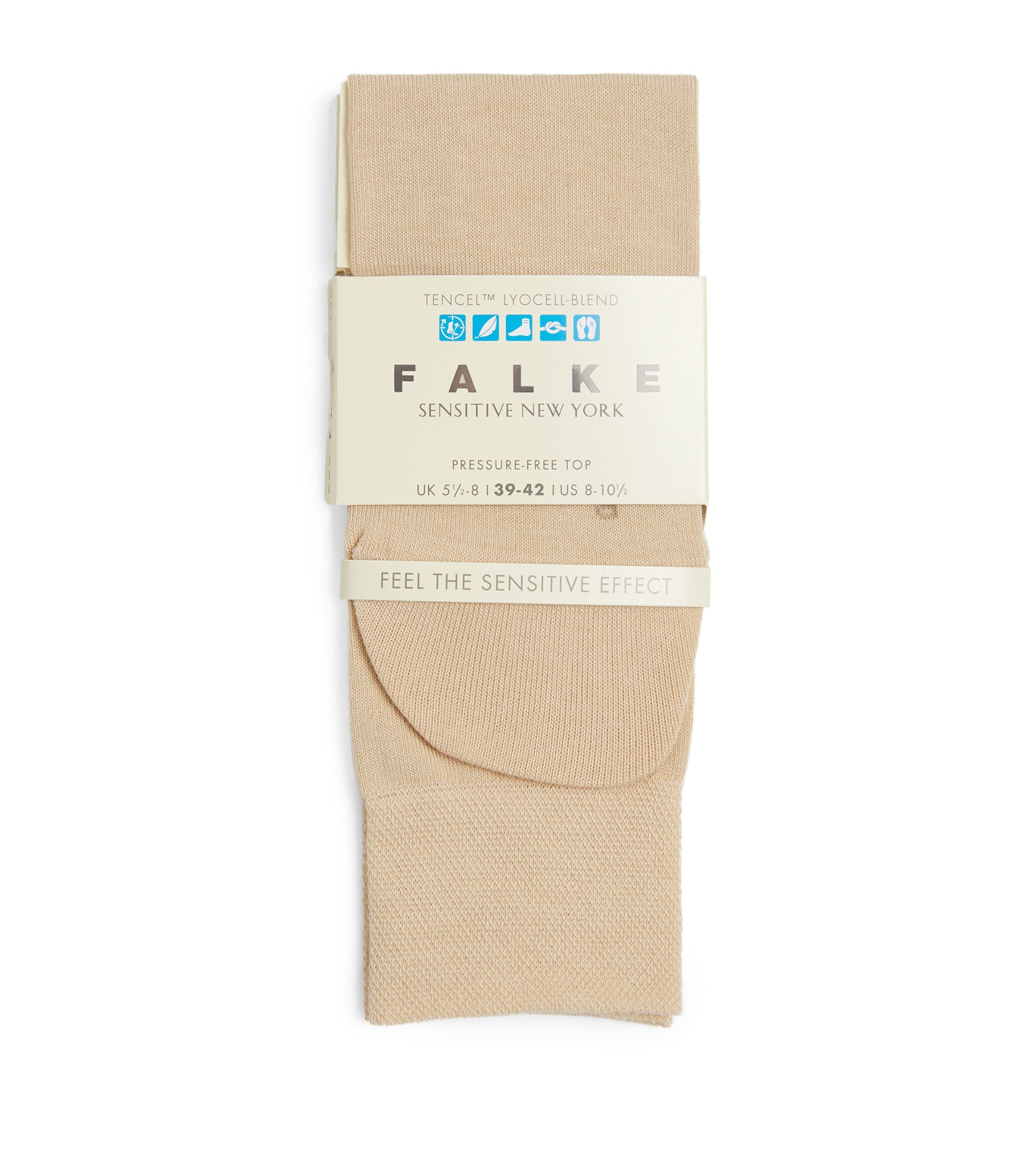 Falke Womens Sensitive New York Socks Cream