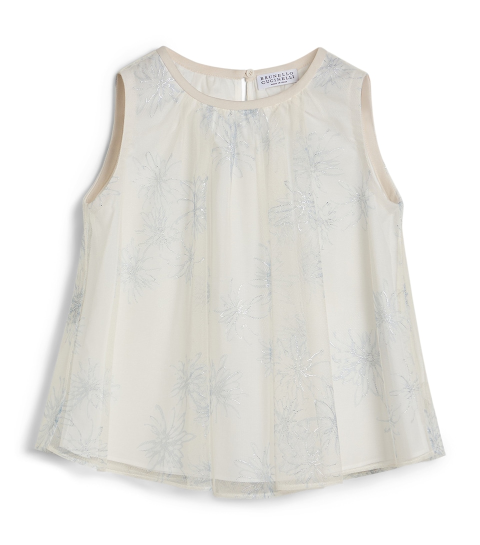 Tulle Floral Blouse (4-6 Years)