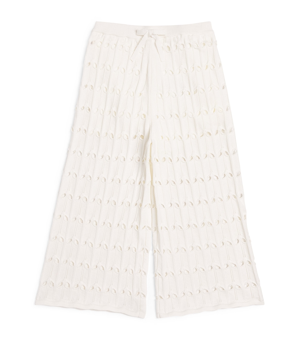 Wool-Cotton Knitted Trousers (1-12 Years)