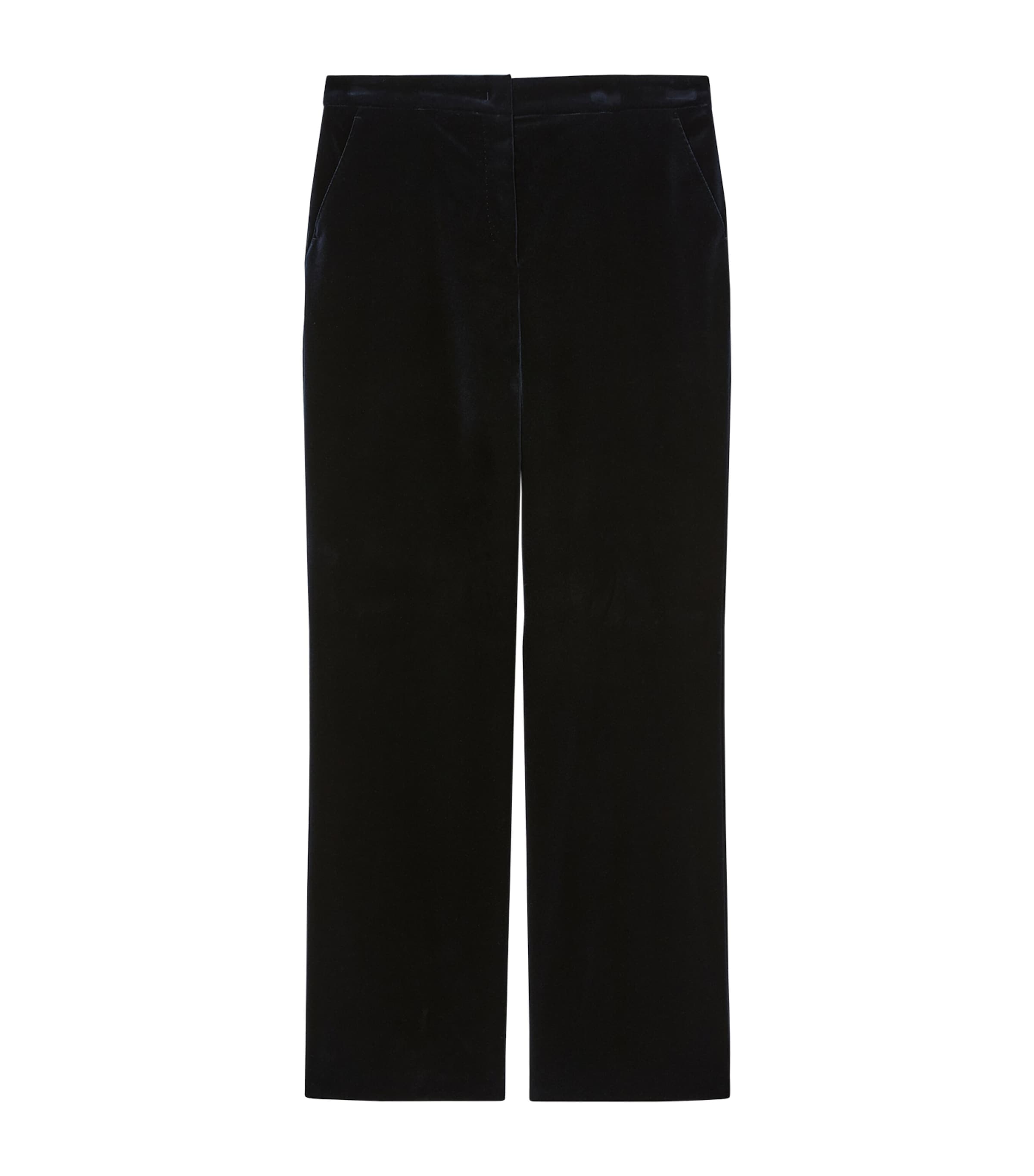 Marina Rinaldi Womens Velvet Trousers Midnightblue