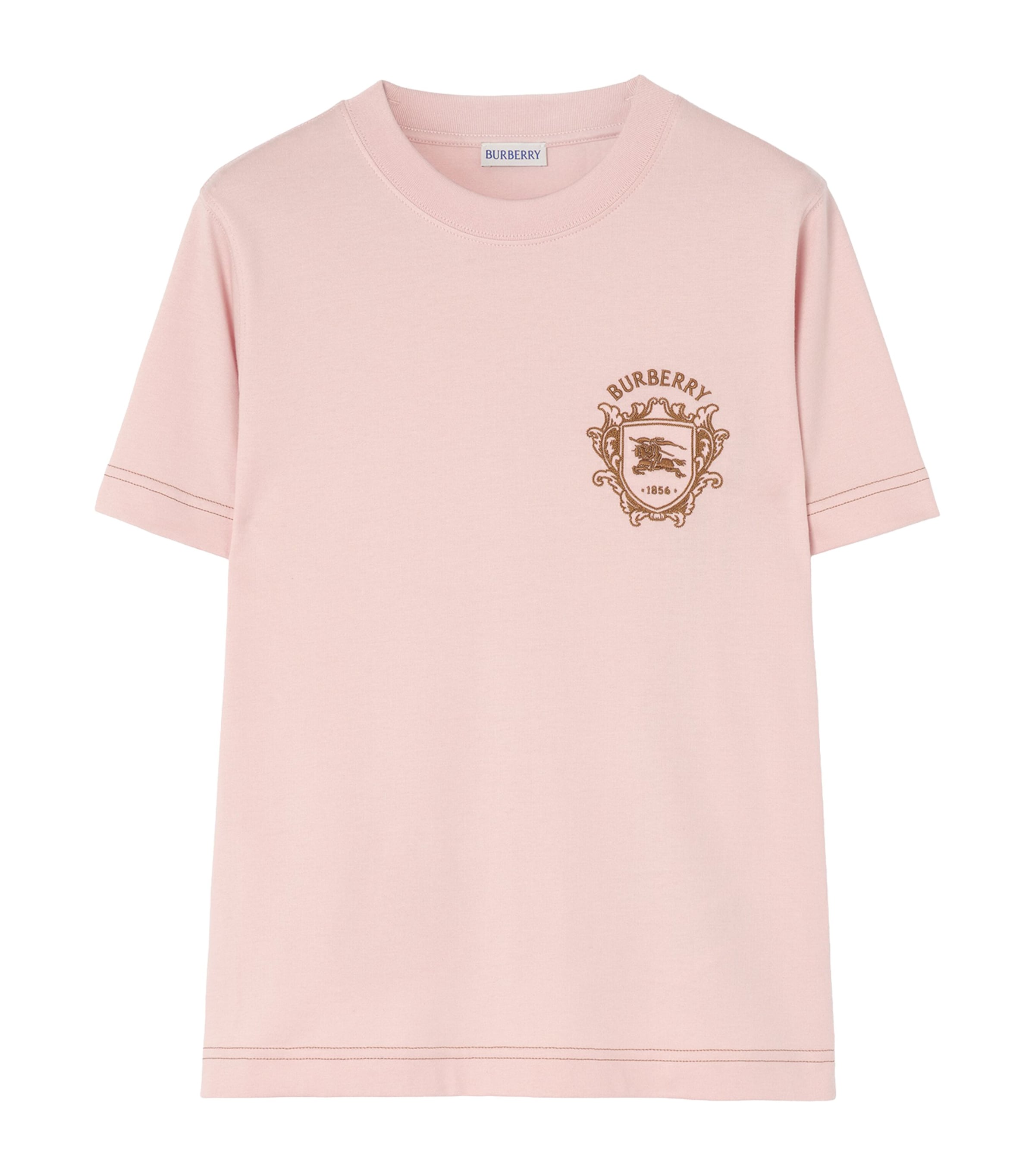 Burberry Womens Cotton EKD Crest T-Shirt Bouquet