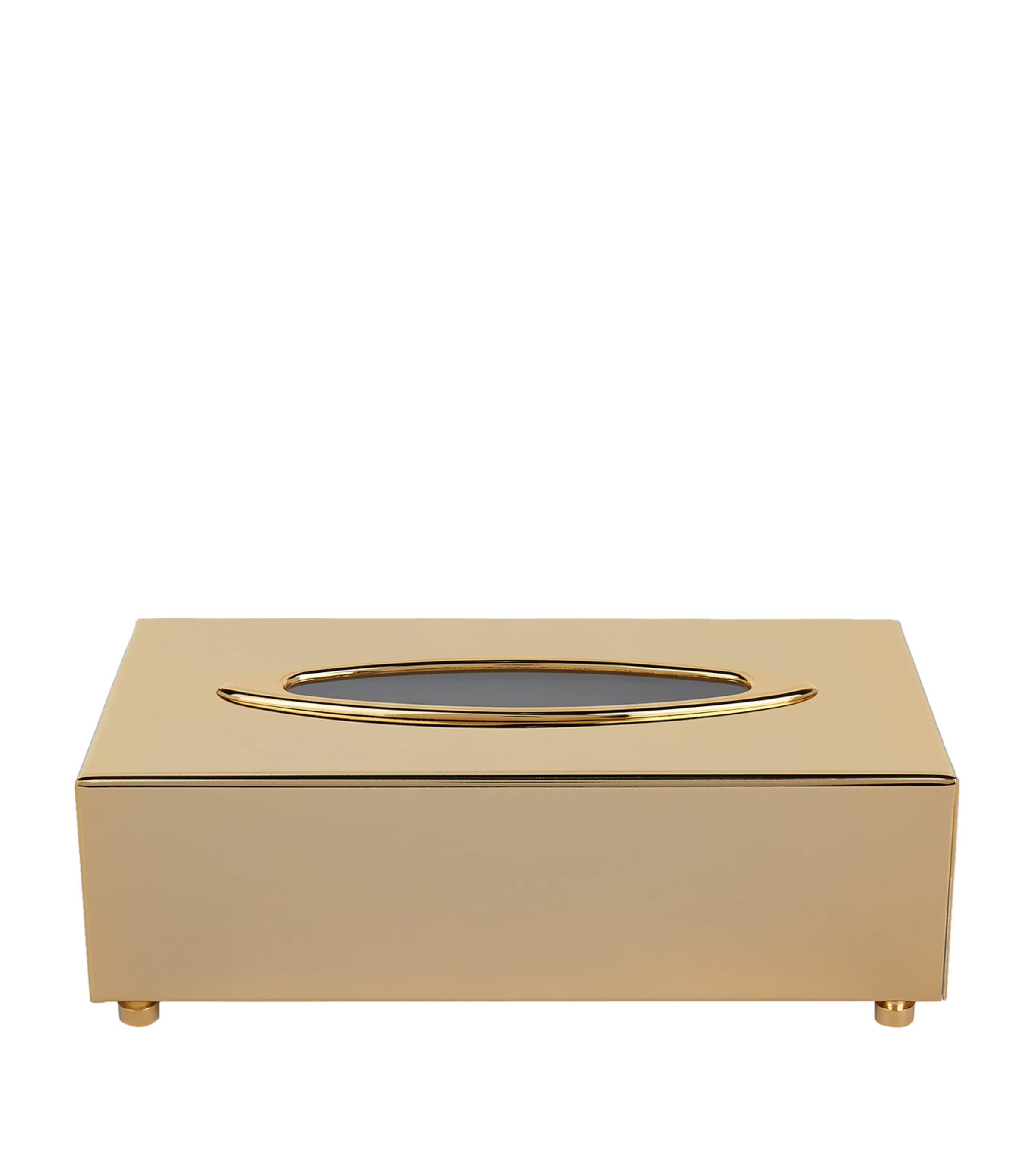 Box Gold-Plated Tissue Box