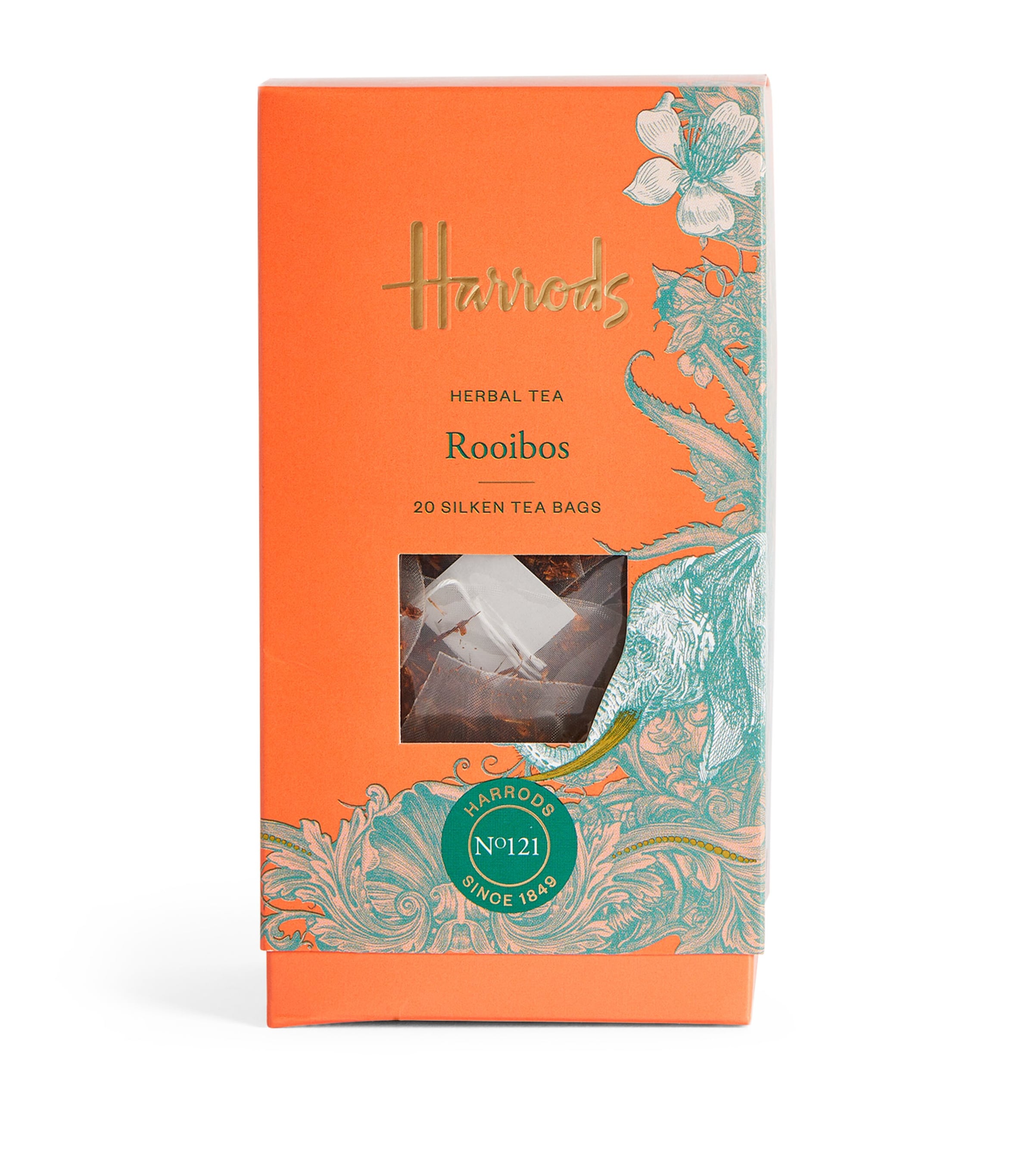 Harrods No.121 Roobois Tea (20 Tea Bags)
