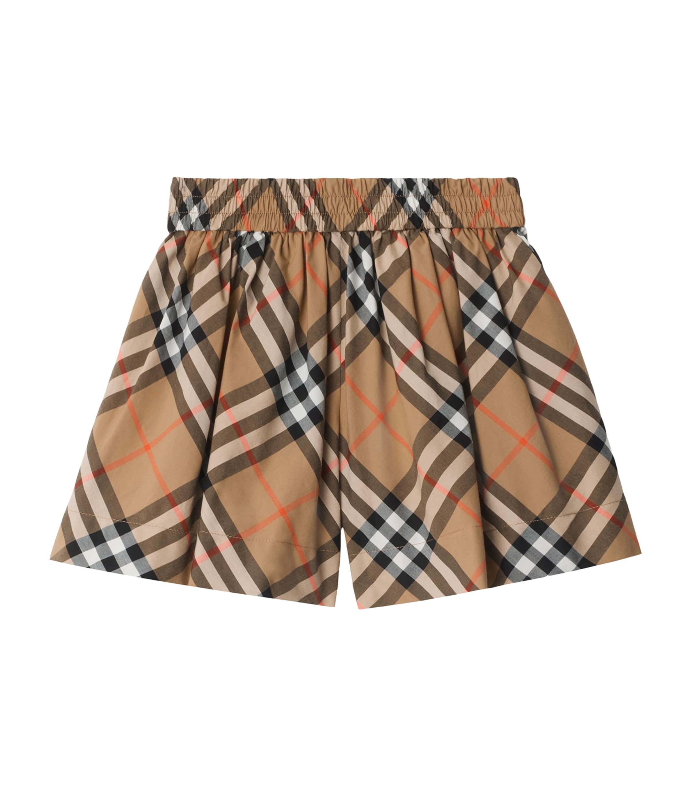 Cotton Check Shorts (3-12 Years)