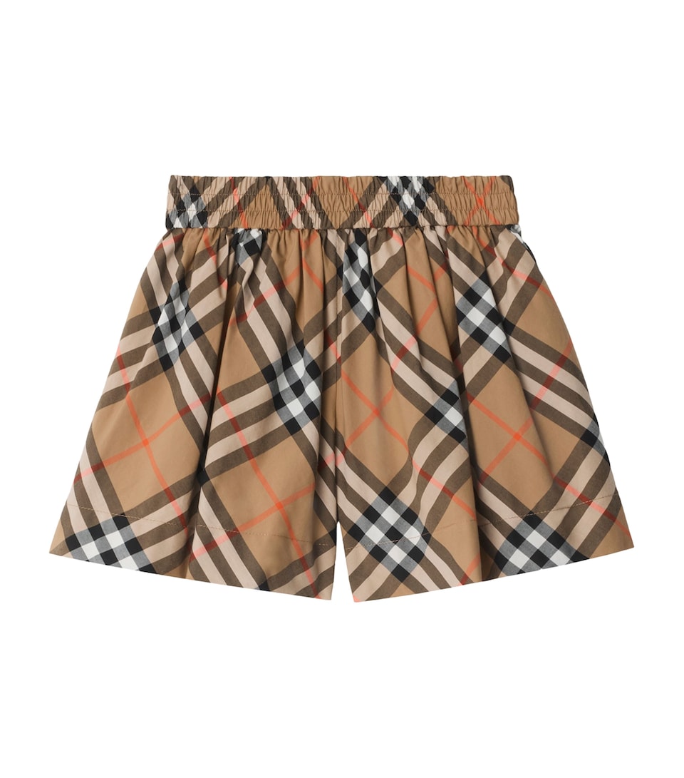 Cotton Check Shorts (3-12 Years)