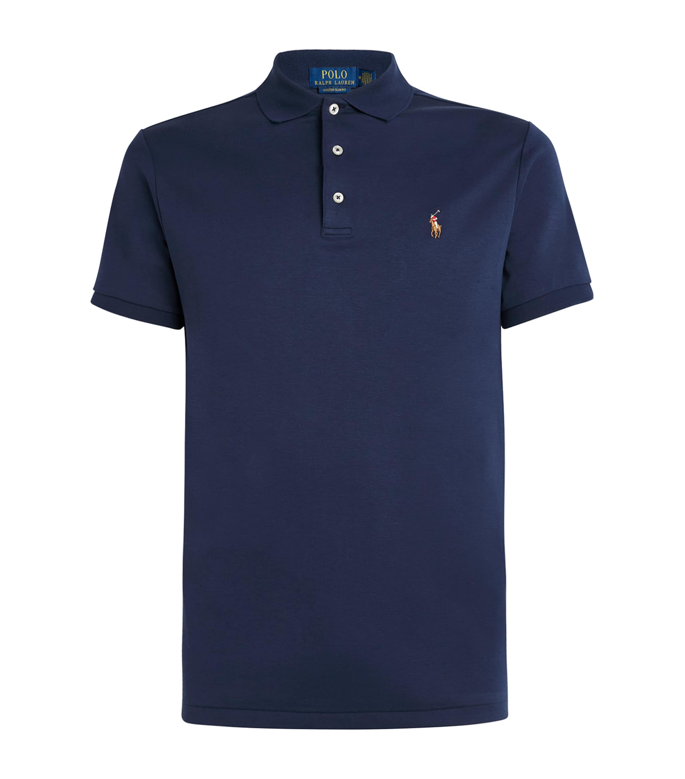 新品未使用⭐Polo Ralph Lauren Pima Cotton 半袖水色 ブルー（青）系 POLO RALPH LAUREN(ポロラルフローレン