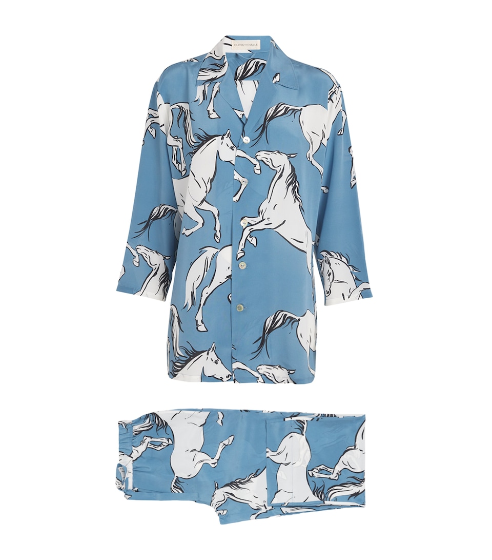 Silk Casablanca Cordelia Pyjamas