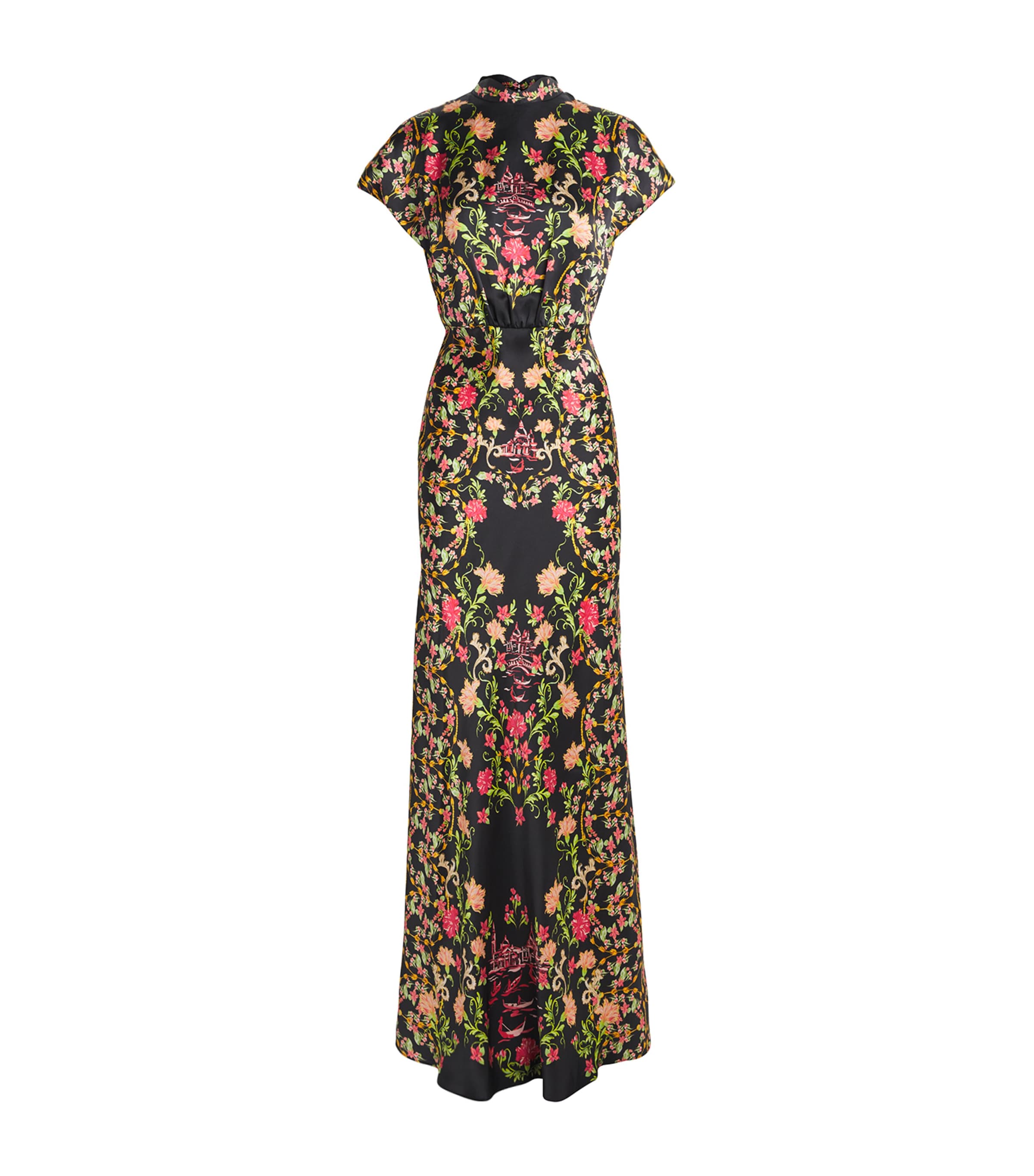 Silk Fabienne Maxi Dress