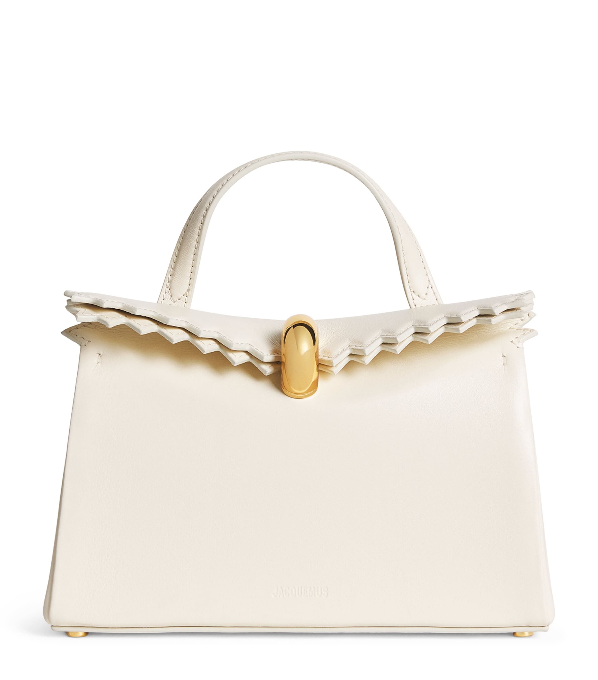 Small Leather Le Valérie Top-Handle Bag