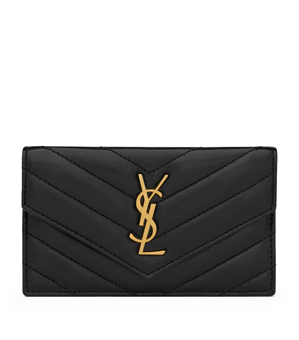 Monogram Fragments Metalassé Card Holder